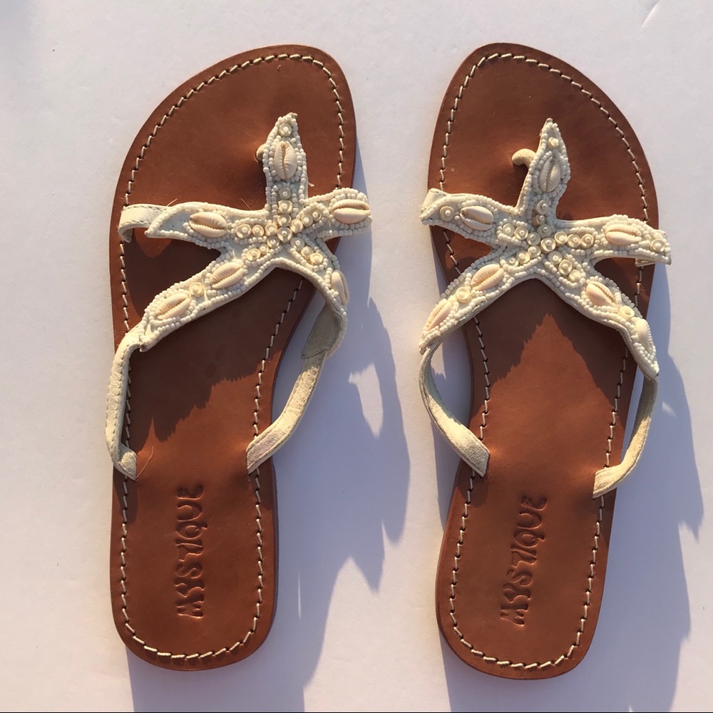 Mystique starfish sandals Sz 8 Anthropologie